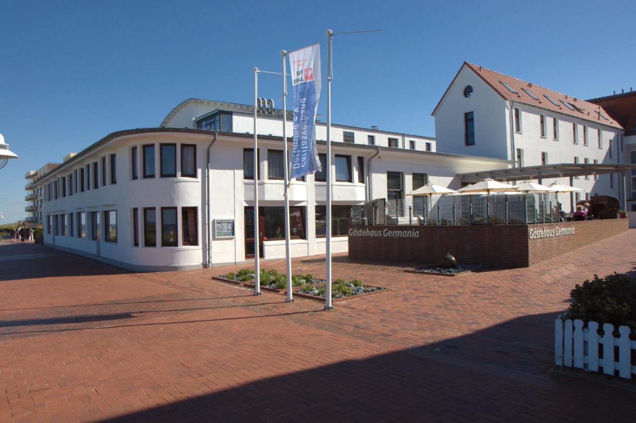 Hotel Gästehaus Germania Wangerooge Exterior foto