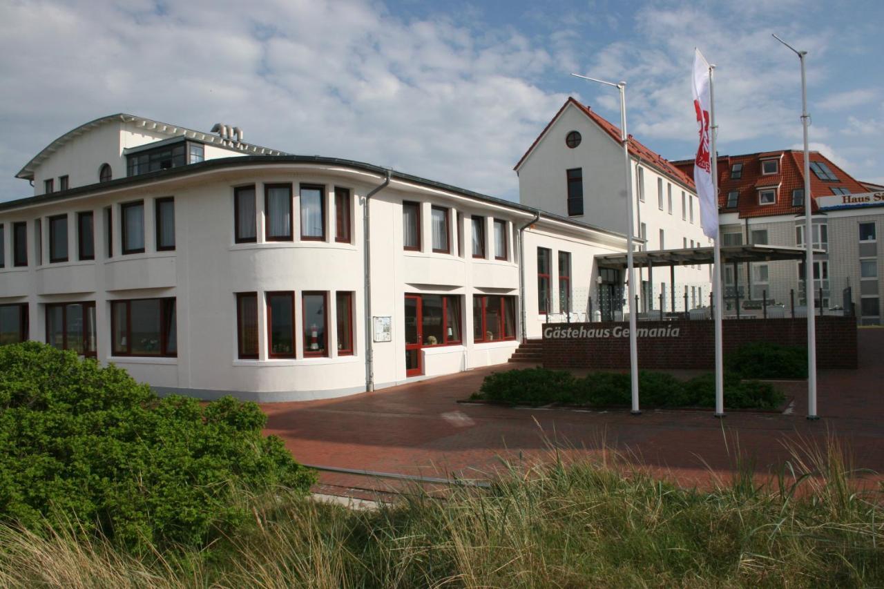 Hotel Gästehaus Germania Wangerooge Exterior foto